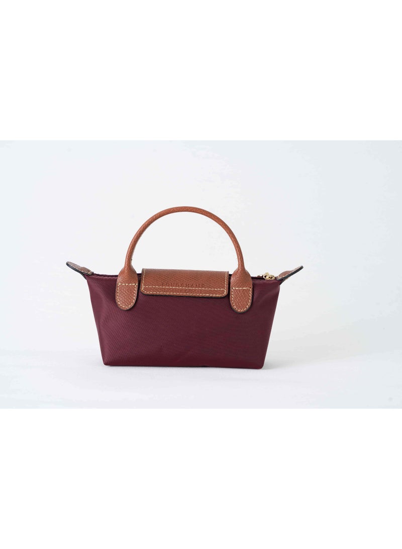 Longchamp French Longchamp Women's classic fashion versatile mini makeup bag handbag shoulder bag camera bag handheld small bag Mini Red Classic - Image 4